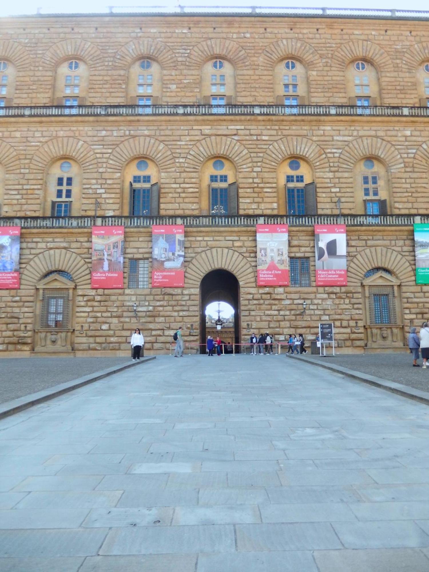 Panoramic View 2 Pitti Palace Close 2Ponte Vecchio Florenz Exterior foto