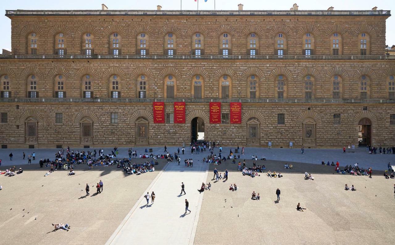 Panoramic View 2 Pitti Palace Close 2Ponte Vecchio Florenz Exterior foto